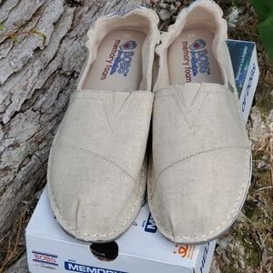 Sketchers BOBS Cross Paths 33689 Natural Shoes 8